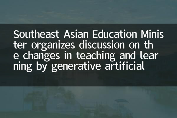 Le ministre de l'éducation de l'Asie du Sud-Est organise une discussion sur les changements dans l'enseignement et l'apprentissage par l'intelligence artificielle générative