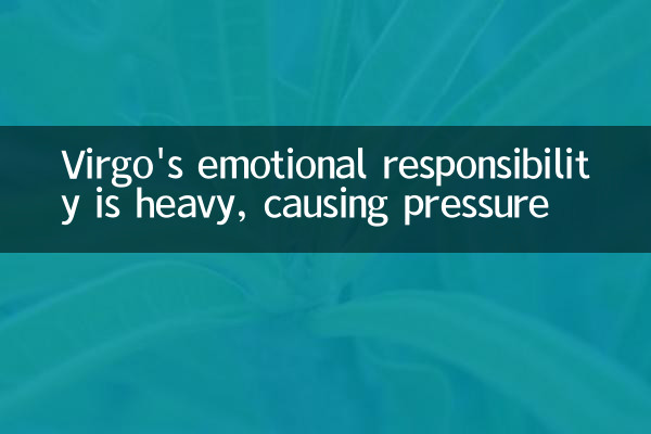 Les Virgos ont un grand sens des responsabilités et provoquent le stress